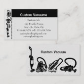Vacuum カスタム Repair Sales Maintenance Business Ca 名刺 (正面/裏面)