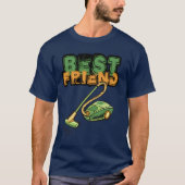 vacuum cleaner Best Friend retro Tシャツ (正面)