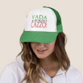Vada a bordo Cazzo logo hat キャップ (インサイチュ)