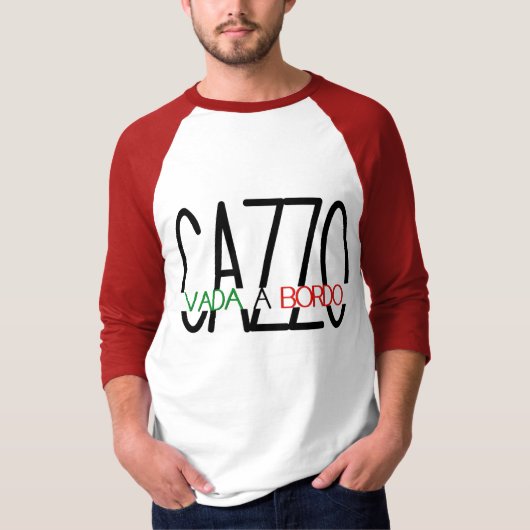 Vada Bordo Cazzo Tシャツ (正面)
