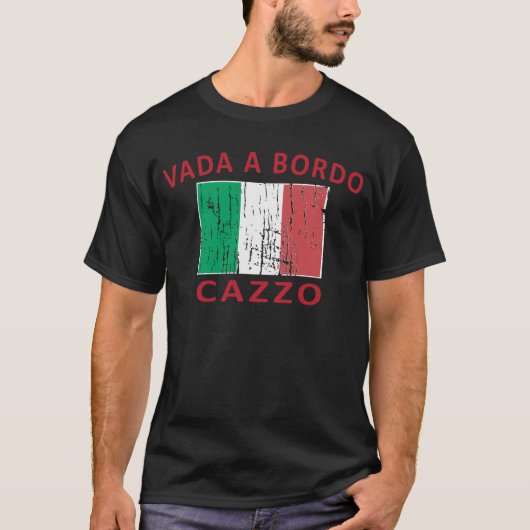 Vada Bordo Cazzo Tシャツ (正面)