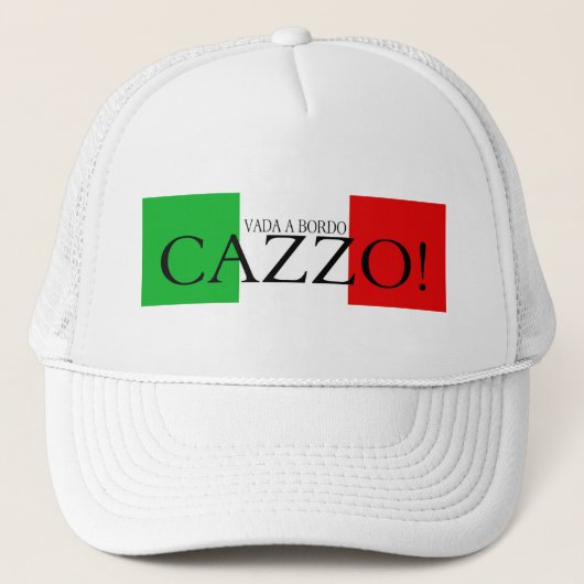 Vado a bordo Cazzo hat キャップ (正面)