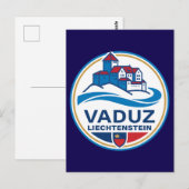 Vaduz Liechtenstein Europe ポストカード (正面/裏面)