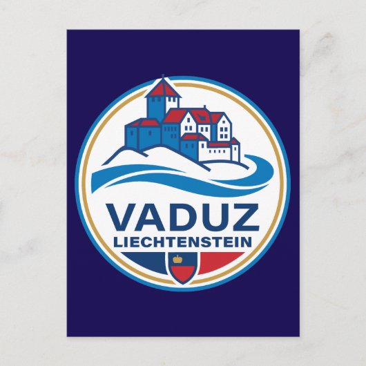 Vaduz Liechtenstein Europe ポストカード (正面)