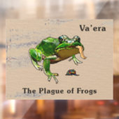 Va'era – カエルの疫病 ウィンドウサイン (シート2)