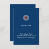 Vaftisiの青い披露宴 エンクロージャーカード (正面/裏面)