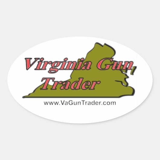 VaGT「オーバルステッカー」 楕円形シール (正面)