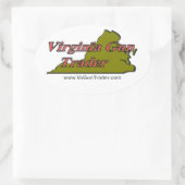 VaGT「オーバルステッカー」 楕円形シール (バッグ)