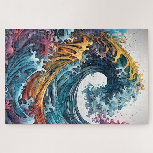 Vagues déferlantes ジグソーパズル (横)