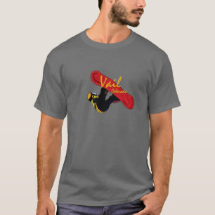 Vailのコロラド州メンズワイシャツ Tシャツ