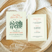 Vailのバチェロレッテ週末の前の最終経路 招待状