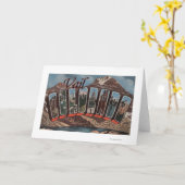 VailのColoradoLargeの手紙ScenesVail、CO カード (黄色い花)