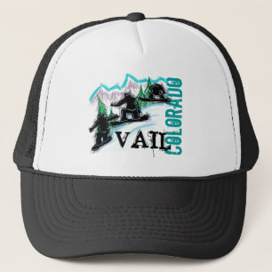 Vailコロラド州のスノーボーダーの帽子 キャップ