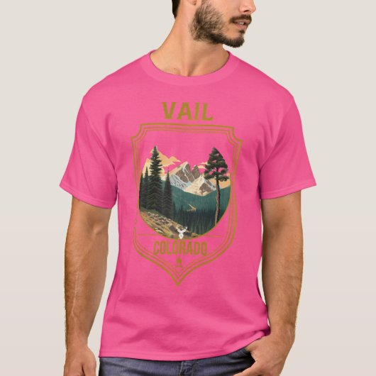 Vail土産アパレル – Vail Hiking Tシャツ (正面)