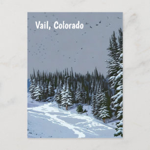Vail,コロラド州はがき ポストカード