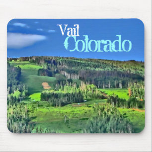 Vail Coloradoのカラーマウスパッド マウスパッド