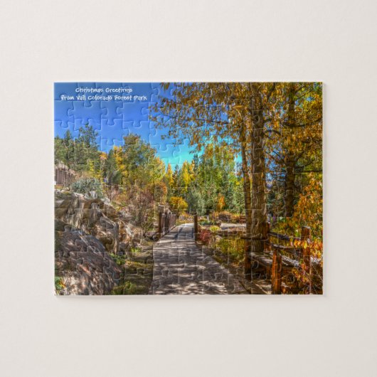Vail Colorado Forest Park. ジグソーパズル (横)