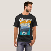 Vail Colorado Mountain State Rocky Mountains Tee S Tシャツ (正面フル)