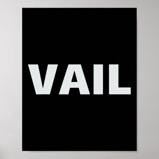 Vail Colorado - Rocky Mountain Skiing And Snowboar ポスター (正面)