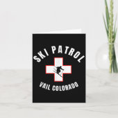 Vail Colorado Ski Patrol  カード (正面)