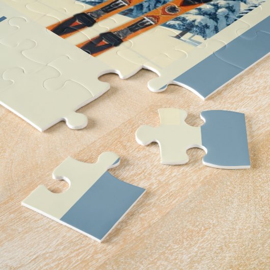 Vail Colorado ski vacation game ジグソーパズル (側面)