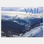 Vail Colorado Souvenir Fridge Magnet Gift マグネット (正面)