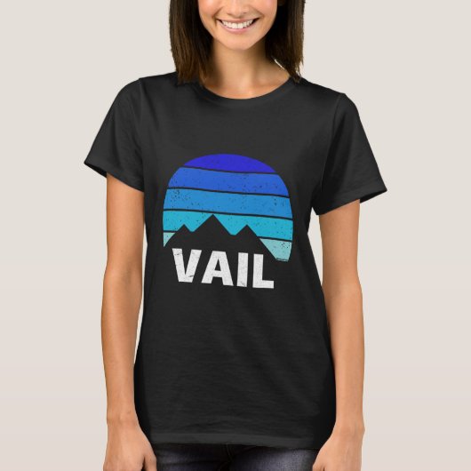 Vail  ski life tシャツ (正面)