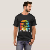 Vail Snowboard Sun Snowboarder Vail Colorado Winte Tシャツ (正面フル)