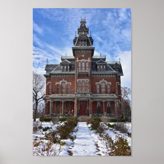 Vaile Mansion, Independence Missouri，クリスマス ポスター (正面)