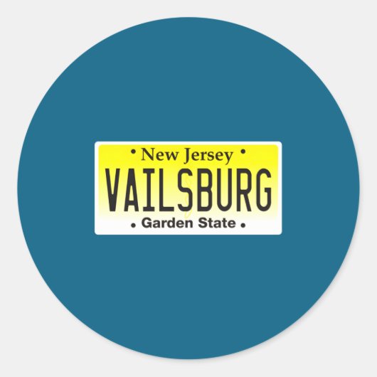 Vailsburg+ニューアーク+ニュージャージー+市 ラウンドシール (正面)