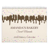 Vainilla Frosting Drip - 2026 Sweet Bakery  カレンダー (カバー)