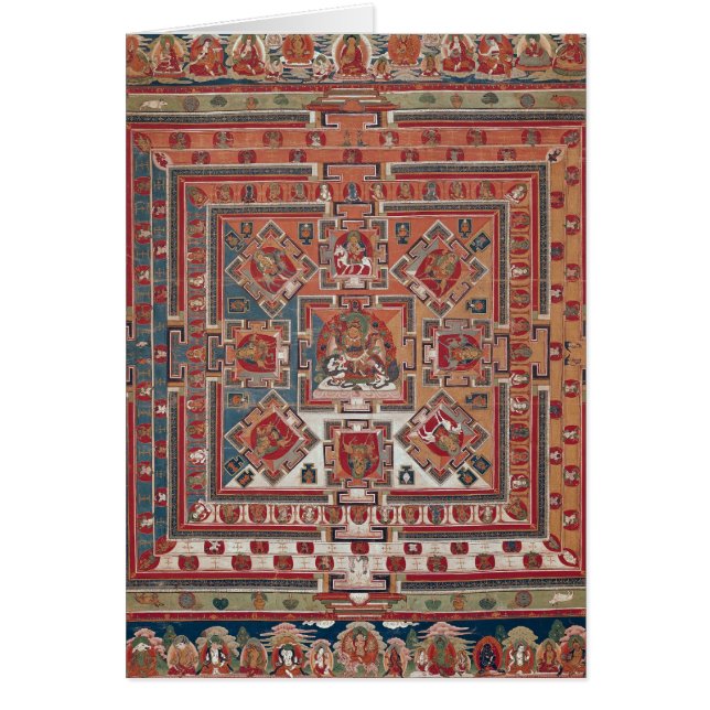 Vaishravanaの曼荼羅 (正面)