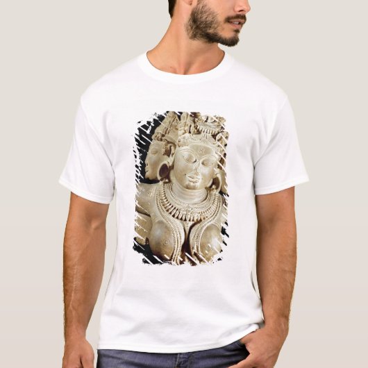 VajraタラのGahadavalaの王朝(砂岩) Tシャツ (正面)