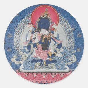 Vajrasattvaのステッカー ラウンドシール