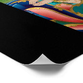 Vajrayogini Tibetan Buddhist Deity ポスター (角)