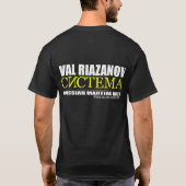 ValのriazanovのCnCtemaのTシャツ Tシャツ (裏面)