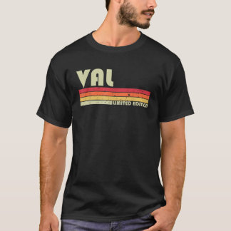 VALギフト名パーソナライズされたおもしろいレトロヴィンテージBir Tシャツ