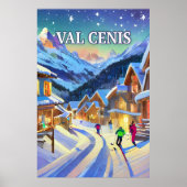 Val Cenis : Émeraude des Alpes, Sérénité Hivernale ポスター (正面)