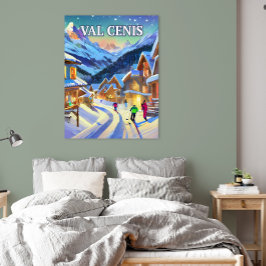 Val Cenis : Émeraude des Alpes, Sérénité Hivernale ポスター