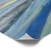 Val d’Isère Painting – French Alps Poster ポスター (角)