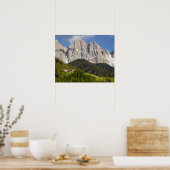 Val di Funes, Villnosstal, Dolomites, Italy ポスター (キッチン)