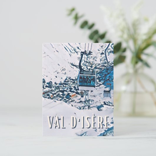 Val d'Isère Station de ski  ポストカード (スタンド正面)
