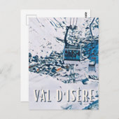 Val d'Isère Station de ski  ポストカード (正面/裏面)