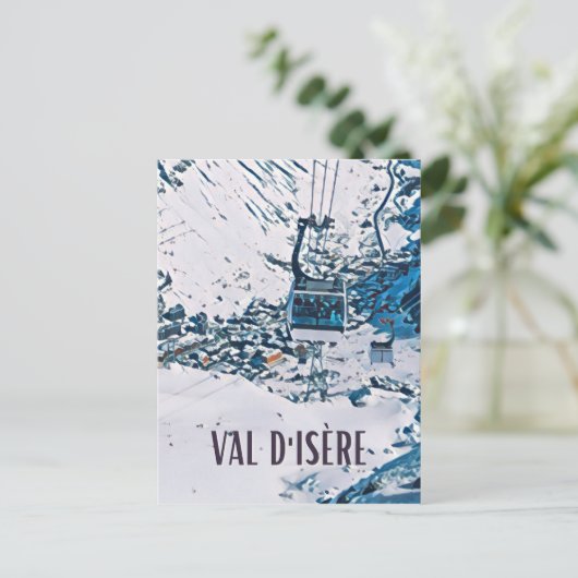 Val d'Isère Station de ski  ポストカード (スタンド正面)