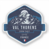Val Thorens , Ski Resort Badge , French  シール (正面)
