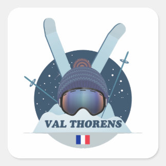 Val Thorens Station de ski スクエアシール