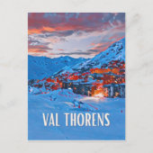 Val Thorens Station de ski  ポストカード (正面)
