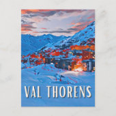 Val Thorens Station de ski ポストカード (正面)