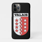 Valais, Switzerland | Swiss Cantons Coat of Arms C Case-Mate iPhoneケース (裏)