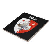 Valais / Wallis Schweiz Fliese タイル (側面)